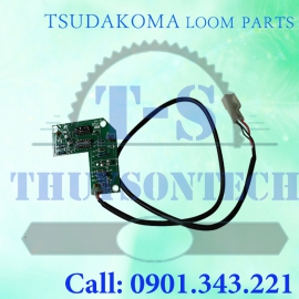 Bảng mạch bộ nạp sợi ngang Tsudakoma ZA205 Phụ kiện lưu trữ sợi ngang máy dệt khí